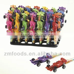 Small Plastic Racing Car Toy Candy With Different Fruity Candy thumbnail-1