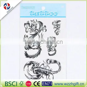 DIY Animal Waterproof Temporary Tattoo Stickers For Girls And Man thumbnail-5