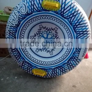 High Quality PVC Inflatable Vinyl Sled Snow Tube,inflatable Sled Winter Sport thumbnail-1