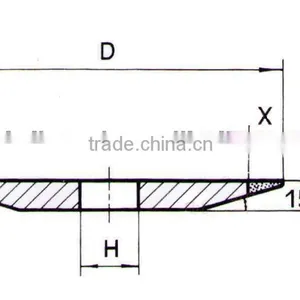 4 B1 Grinding Dish Wheel thumbnail-2