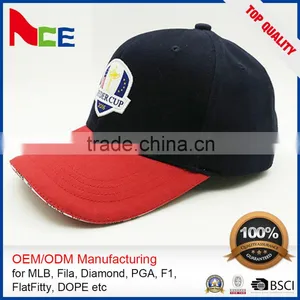Custom 6 Panel Embroidery Sublimation Golf Cap Cheap Golf Caps thumbnail-3