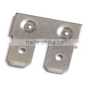 Double Spade Cable Crimp Lugs Flat Pin Plastic Terminal thumbnail-4