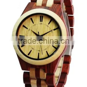 New Model Eco-friendly Wooden Watch Wrist Watches With Custom Logo thumbnail-2