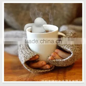 Cute Practical Teapot Cute Mr Tea Infuser Tea Strainer Coffee & Tea Sets thumbnail-2