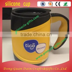 Plastic Cup Soft Pvc Mug Cup for Promotional Gift thumbnail-3