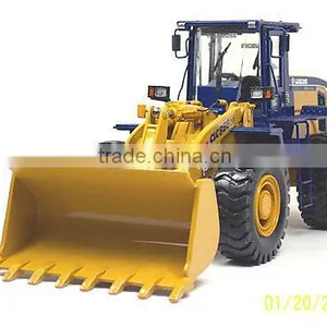 3 Ton Wheel Loader W136 With Cummins Engine, HYM Concrete Block Making Machine thumbnail-1