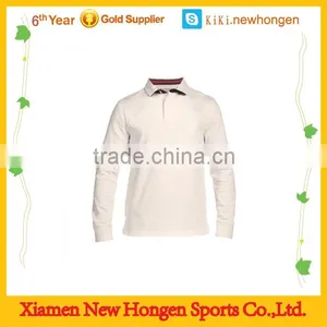 2015 Tight Fit Custom Rugby Jersey/blank White Rugby Jersey/long Sleeve Rugby Shirt thumbnail-1