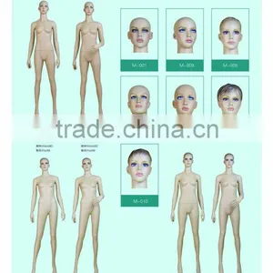 Plastic Female Mannequin With Make-up Face thumbnail-1
