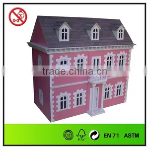 Wooden Toy Doll House thumbnail-1