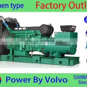 China Supplier AC Three Phrase Open Type 160kw Volvo Generator With Diesel Engine thumbnail-1