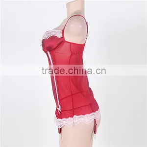 In Stock Hot on Sale Girls Sex Babydoll Dress 2016 Plus Size Sexy Lingerie thumbnail-4
