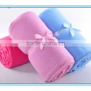 Soild Color Polar Fabric Printing Fleece Blanket thumbnail-1