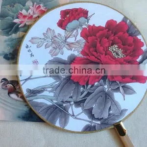 2015 New Hioliday Sale Event Party Supplies Paper Hand Fan Wedding Decoration thumbnail-1