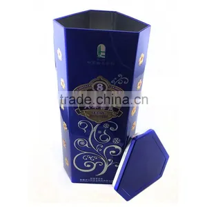 Promotional Fashion Tall Tin Box Food Packaging Tin Container thumbnail-1