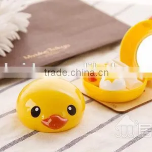 A-8087 Sparkle Yellow Contact Lens Case Wholesale Price thumbnail-4