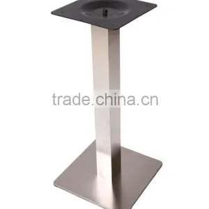 Stainless Steel Square Metal Table Base thumbnail-1