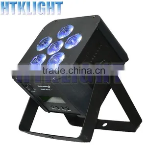 6*18w 6in1 Rgbwa uv Battery Powered Wireless Dmx Led Lights thumbnail-1