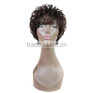 HOT SALE Newest Fashion Short Hair Tape Curl Wig Short Culy Ladies' Wig thumbnail-1