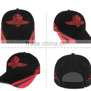 High Quality Twill Cotton Custom Embroidery Promotional 6 Panel Baseball Cap Wholesale thumbnail-3