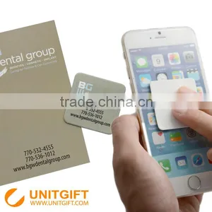 Your Logo Phone Back Sticker Mobile Screen Cleaner Promotiona Rectangle Shape Cell Phone thumbnail-2