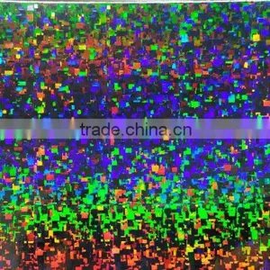 BOPP /PET Sliver Self Adhesive Holographic Lamination Film thumbnail-2