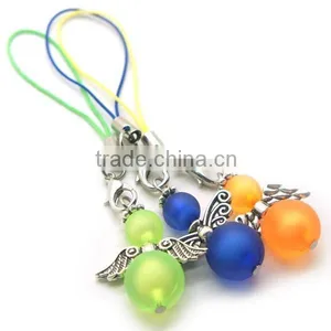 2015 Fashion Style Wholesale Beautiful Acrylic Key Chain,new Product Hot Selling Beaded Acrylic Key Chain thumbnail-2