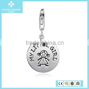 SilverJewelry Catalog My Little Boy Charm in Sterling Silver thumbnail-3