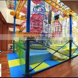 Ropes Obstacle Course, Exercise Used Indoor Playground Equipment Sale thumbnail-5