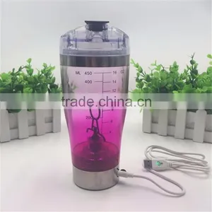 Accept Custom Color USB Rechargeable Tornado Shaker Bottle and Electric Vortex Mixer Bottle Effortlessly Protein Shaker Bottle thumbnail-1
