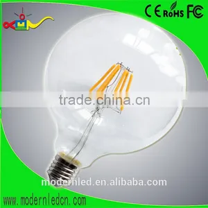 360 Degree G125 LED Filament Bulb G90b 8w thumbnail-5