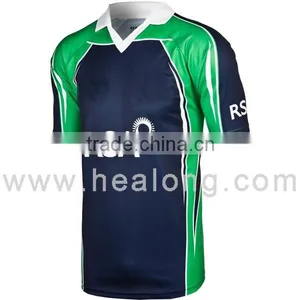 2014 Sublimation New Design Cricket Jerseys in T Shirt Cricket Team Jersey Design thumbnail-1