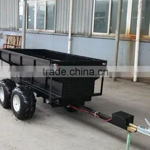 1.5T Load Capacity Hydraulic Tipping Farm Trailer,atv Dumper Trailer,utility Trailer thumbnail-4