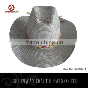 Fashion Design Cheap Blue Cowboy Hat thumbnail-6