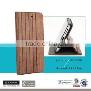 Mobile Accessories for Iphone 6 Wood Case Natural Wooden Cover for Iphone 6 Plus thumbnail-2