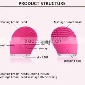 Waterproof FDA Approval Sonic Facial Cleansing Brush thumbnail-5