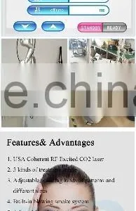 Spot Scar Pigment Removal Fractional Co2 Fractional Laser Vaginal Tightening Machine& Stretch Mark 40w Removal Acne Scar Removal Machine Laser Equipment Co2 Fractional Laser Acne Scar Removal thumbnail-6