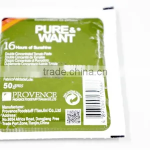 Hot Break Tomato Paste in 50g Pouch Easy to Open thumbnail-3