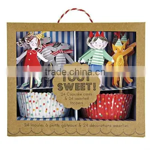 Birthday Party Favors Paper Decoration Cupcake Kits Customized thumbnail-2