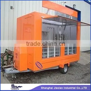 Convenient New Style Food Kiosk Mobile Food Carts for Sale CE thumbnail-1