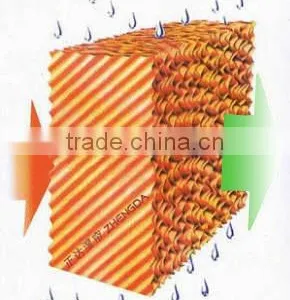 Poultry Evaporative Cooling Pad Wet Curtain Cooling Paper thumbnail-1