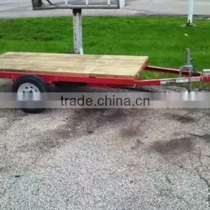 4x8 Powder Coated Folding Trailer thumbnail-4