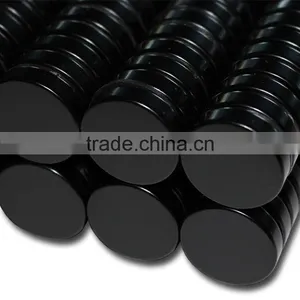 Black Color 25mm x 5mm Disc Neodymium N50 Magnets thumbnail-4