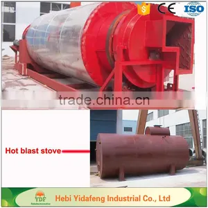 Single Drum Rotary Dryer For Bits of Wood thumbnail-6