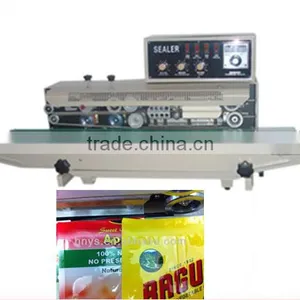 Three Row Printing Plastic Bags Sealing Machine With Good Quality thumbnail-6