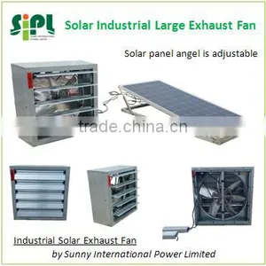 Large Size Industrial Wall Mounted Solar Heat Extractor Negative Pressure Air Ventilating Fan thumbnail-1
