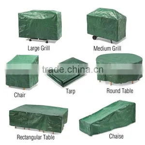 Waterproof Circular Garden Patio Table Cover,Garden Furniture Cover thumbnail-1