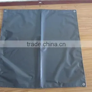 Grain Store Fumigation Tarpaulin, Top Grade PVC Laminated Tarp, Waterproofing Polyester Tarpaulin thumbnail-1
