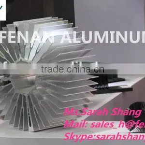 6063 Round Anodized Aluminum Extrusion LED Heat Sinks thumbnail-3
