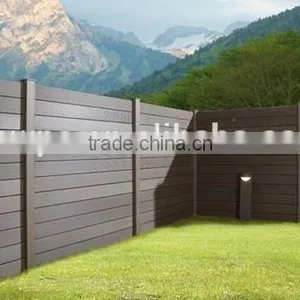 Artistic Waterproof Wpc Fence / Wpc Railing Trellis thumbnail-1