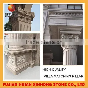 Decorative Outdoor Marble Roman Stone Column and Scuipture With Various Designs thumbnail-2